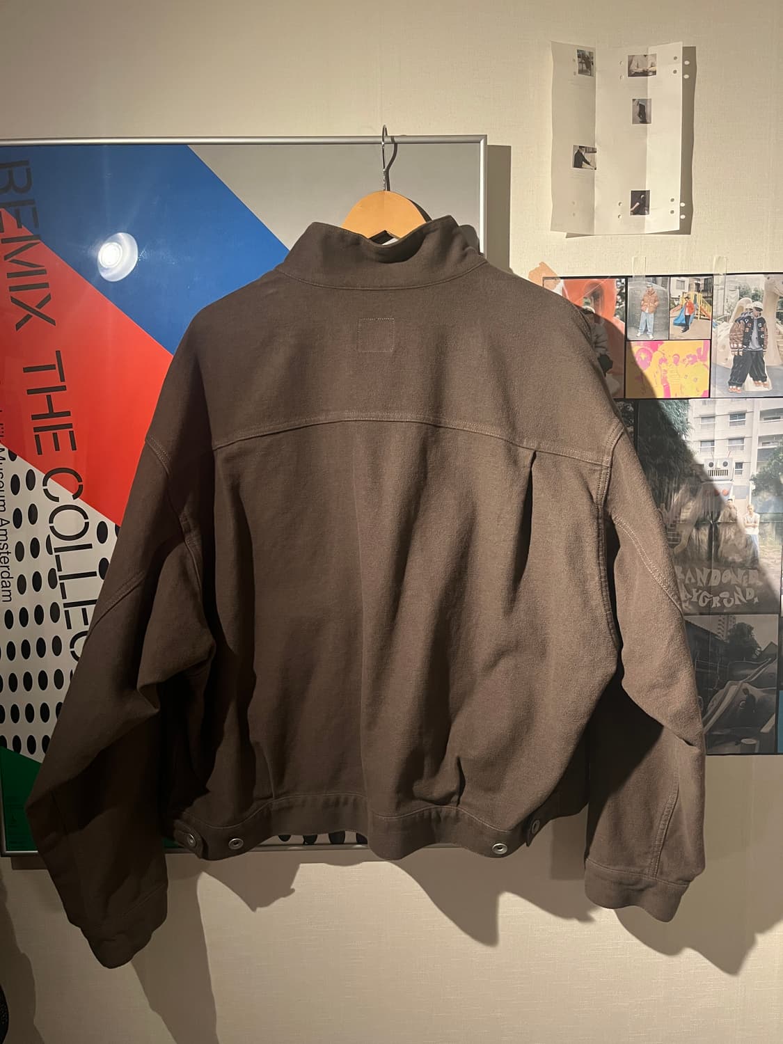 [3] moif 모이프 트러커 블루종 올리브 상품이미지2