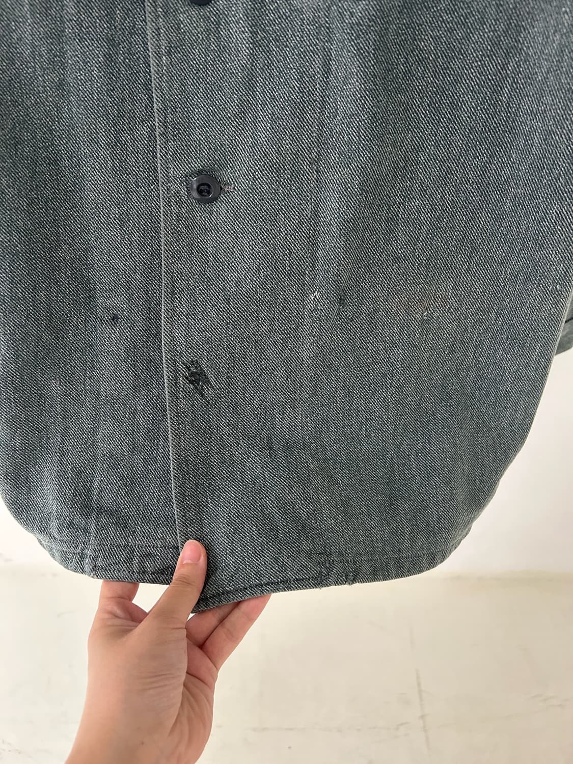 50-60's Swiss army denim Fatigue  Jacket 상품이미지2