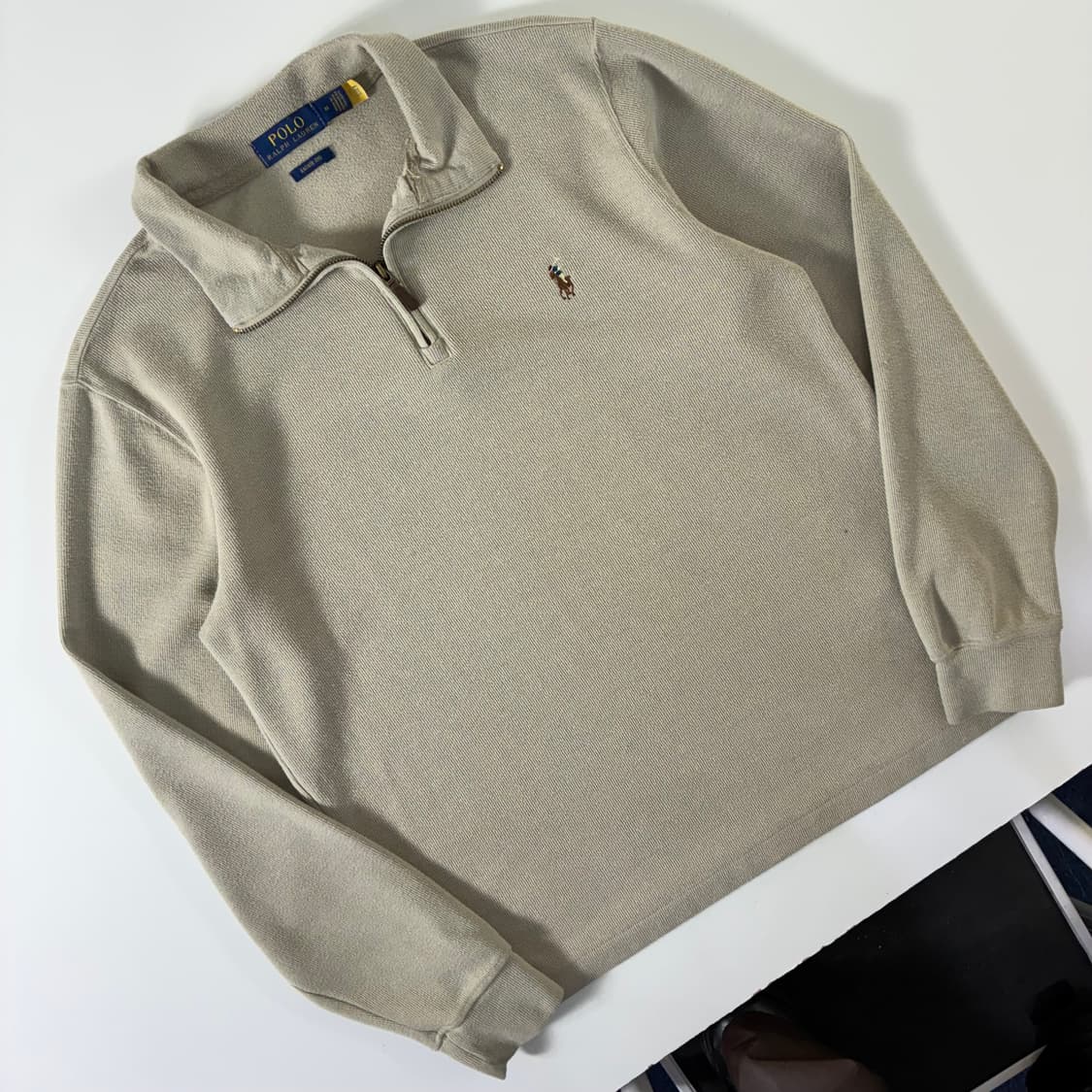 Polo  폴로 랄프로렌 신형 qr 에스테이트립 반집업 니트 상품이미지2