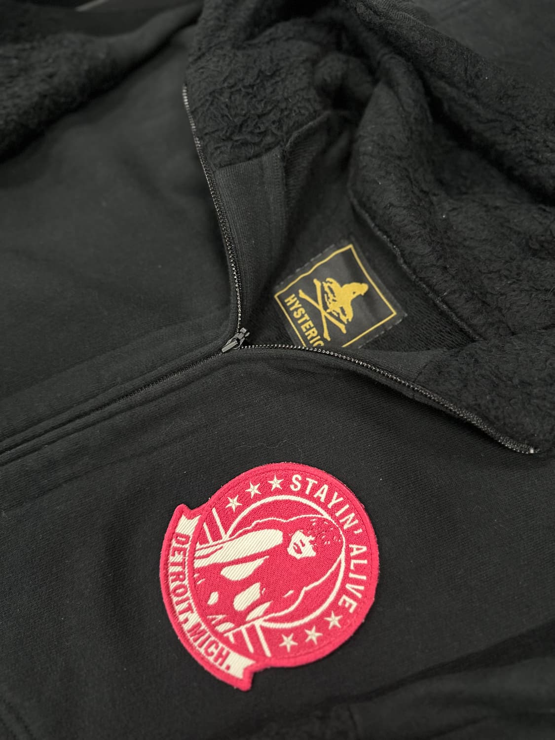 히스테릭 글래머 패치 후드 집업  상품이미지3