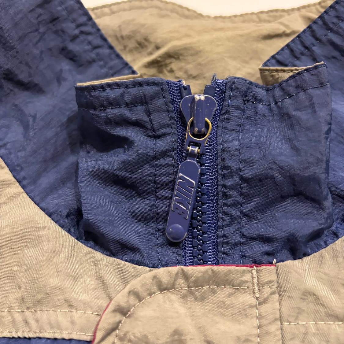[L] 90s 나이키 CHAMPS 바람막이 올드스쿨 빈티지 네이비 E62 상품이미지4