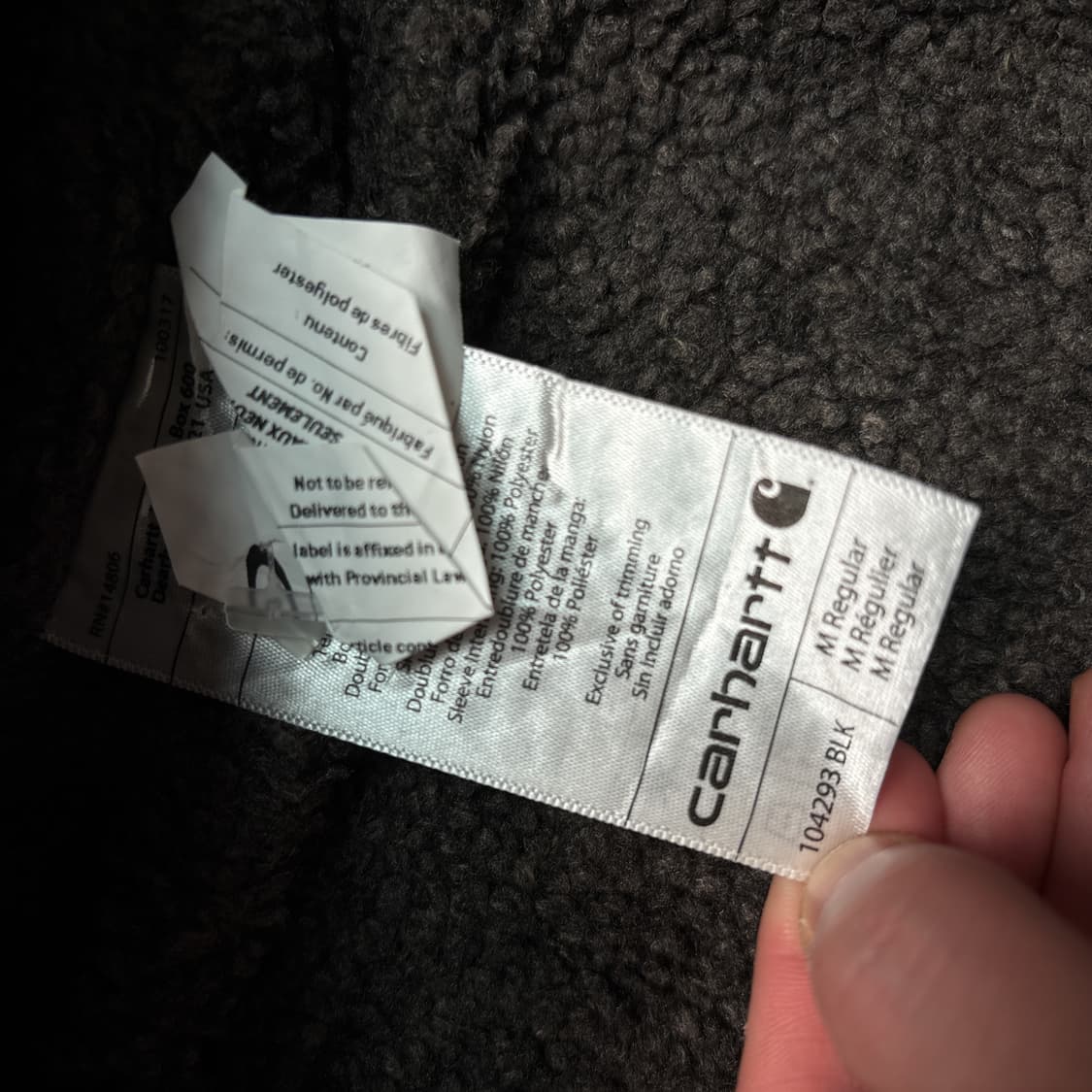 칼하트 104293 쉐르파자켓 상품이미지7