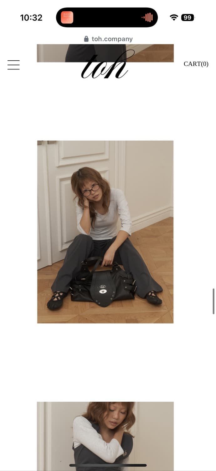 TOH 에피더블슬랙스 차콜2 티오에이치 상품이미지6