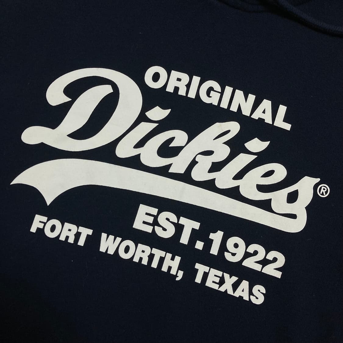 디키즈 스펠아웃 빅로고 네이비 후드 상품이미지2