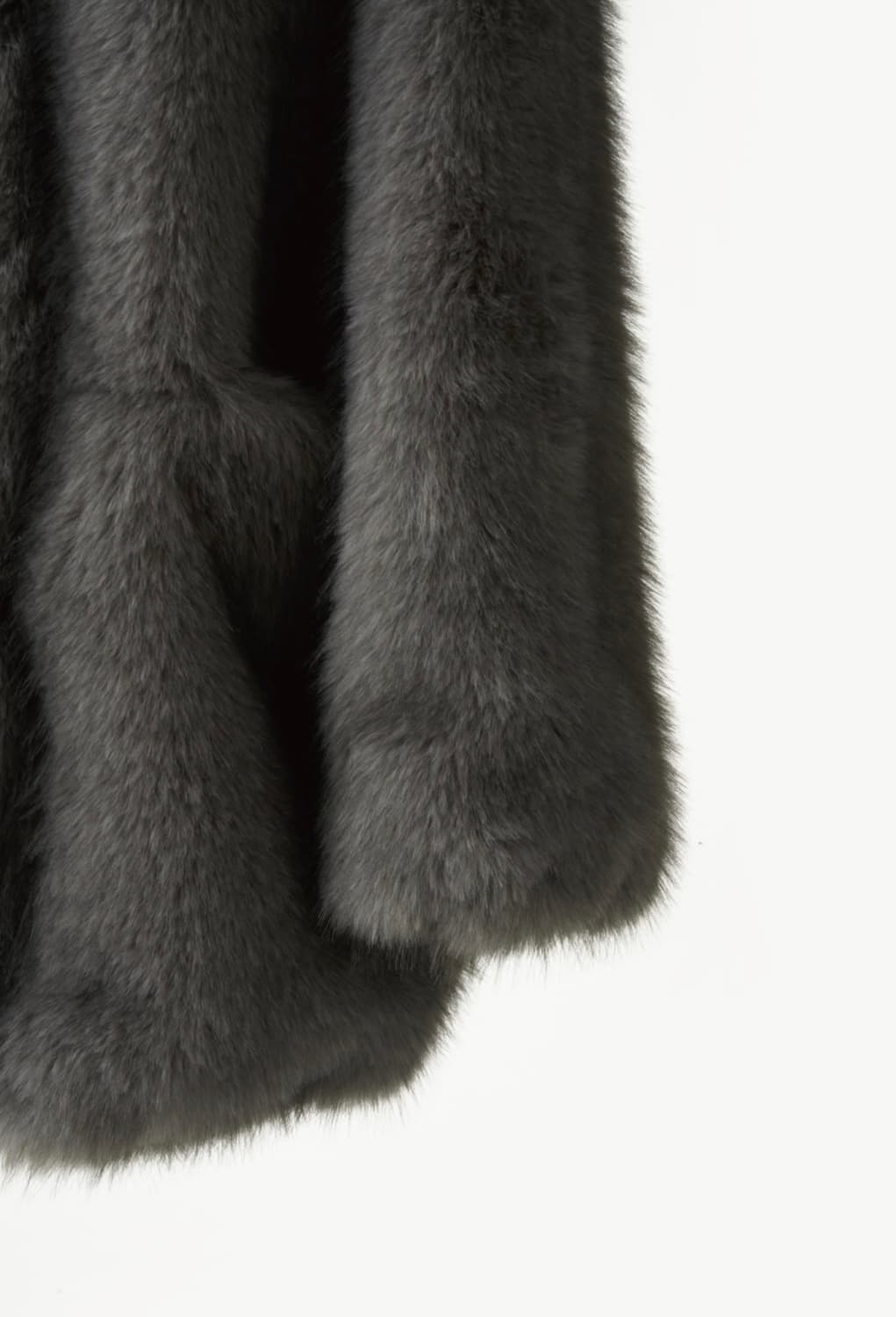 플리즈프로젝트 퍼 자켓 그레이 상품이미지3