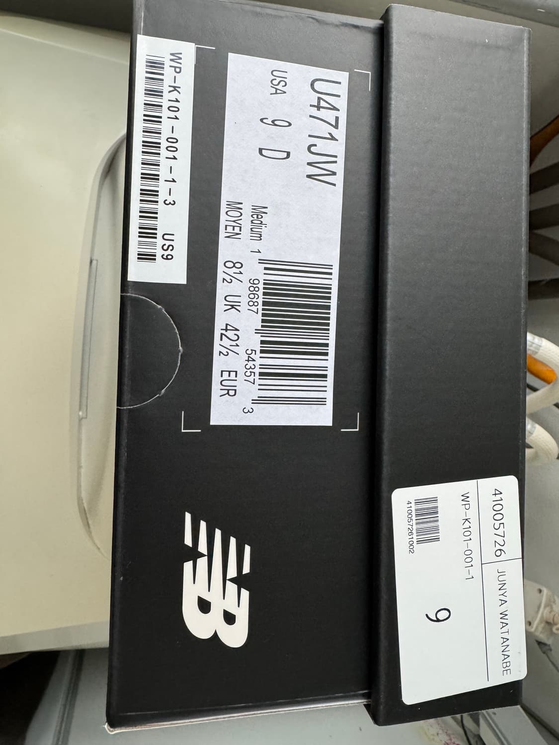 뉴발란스 준야와타나베 471맨 블랙/us 9 상품이미지9