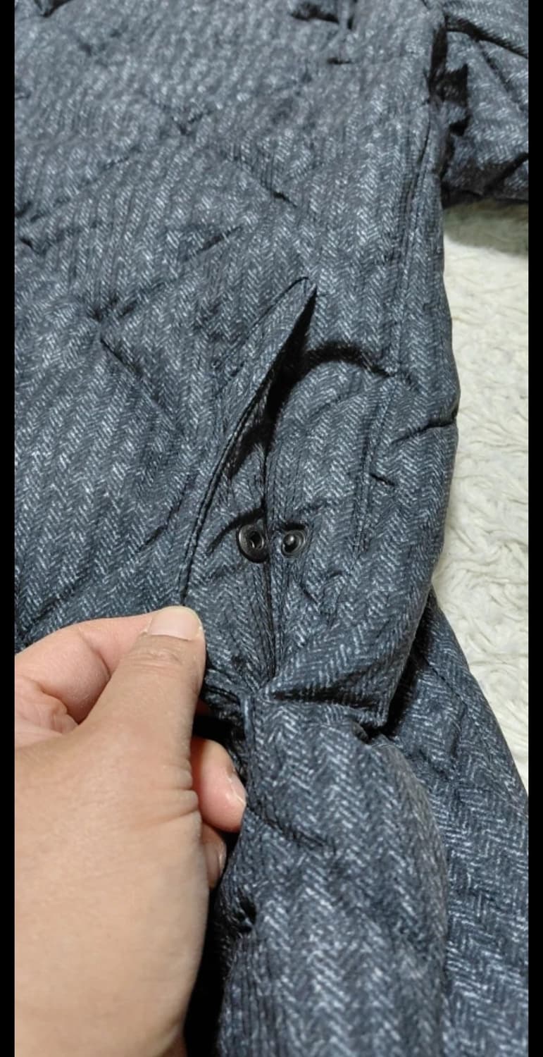 SPASSO 남성 퀼팅 구스다운 코트 105 (블랙) 상품이미지5