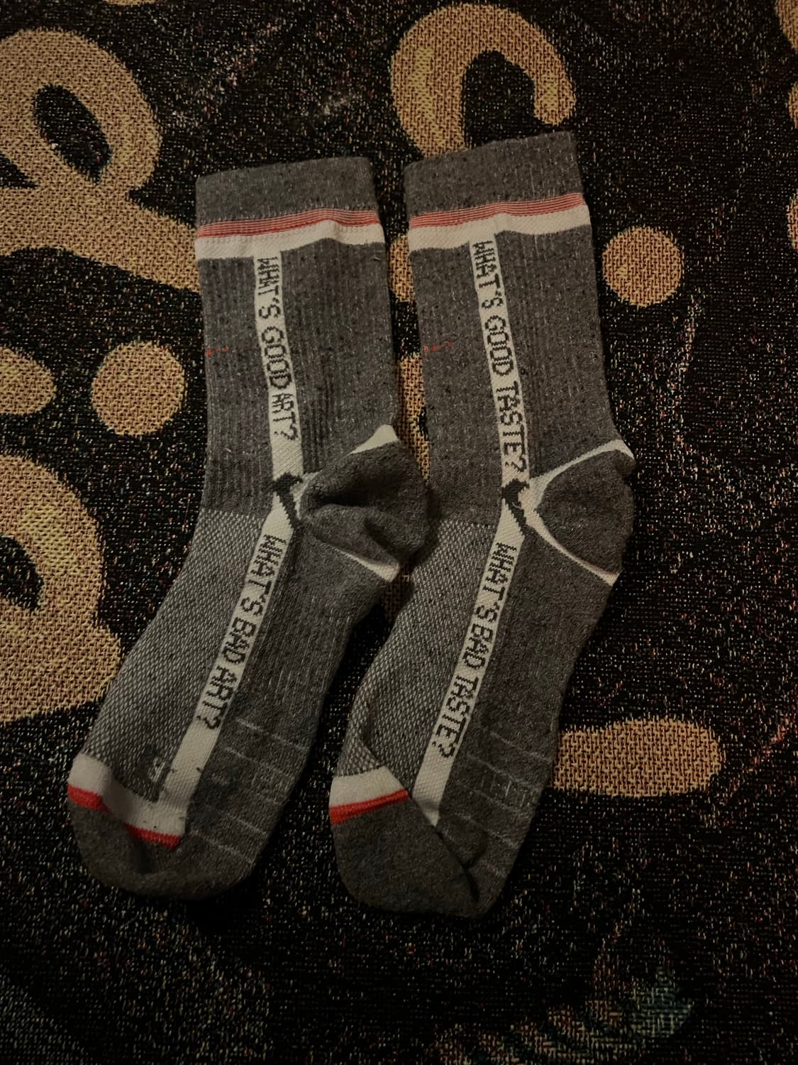 [M] 나이키 x 오프화이트 NRG 삭스 그레이 토탈 크림슨 상품이미지2