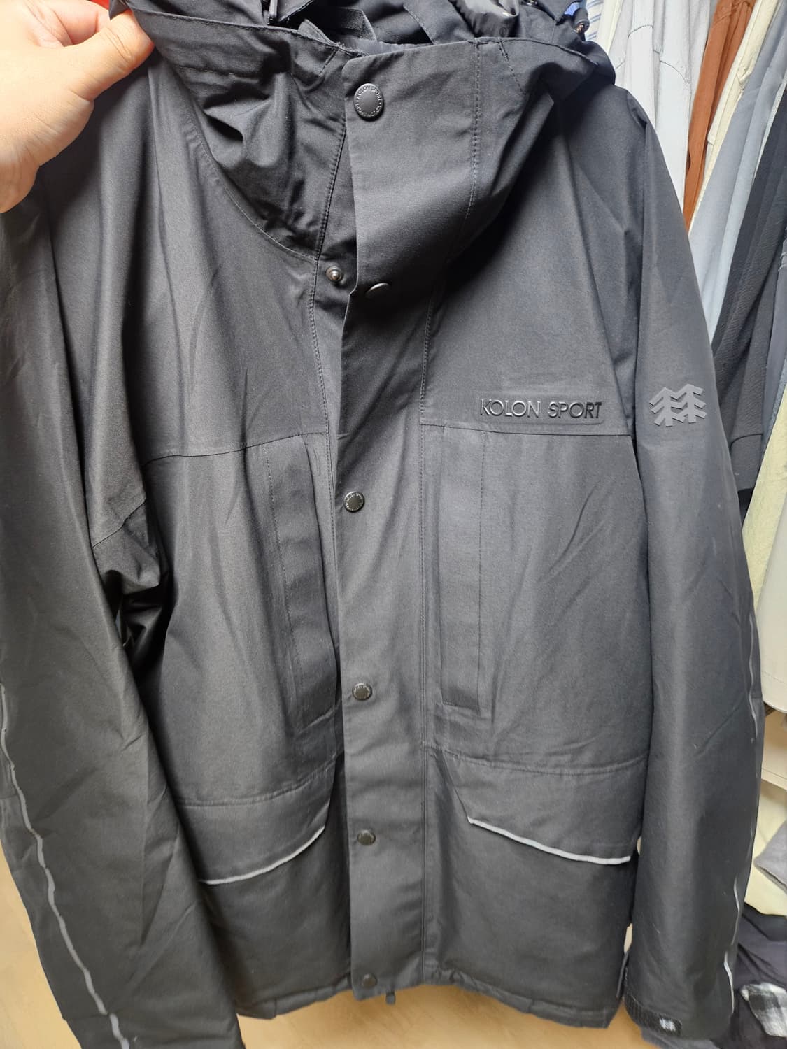 코오롱스포츠 고어텍스 윈드체이서 XL 상품이미지2