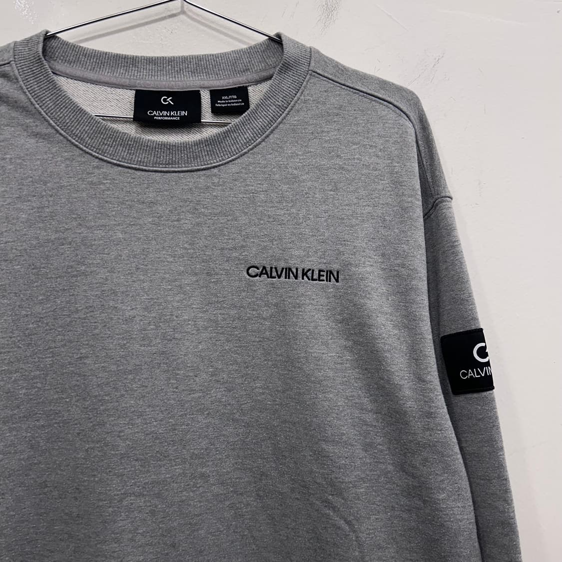 캘빈클라인 퍼포먼스 헤비코튼 슬리브 맨투맨 상품이미지1
