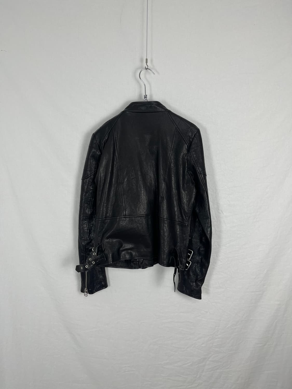 Vintage 리얼레더 라이더 자켓 상품이미지6