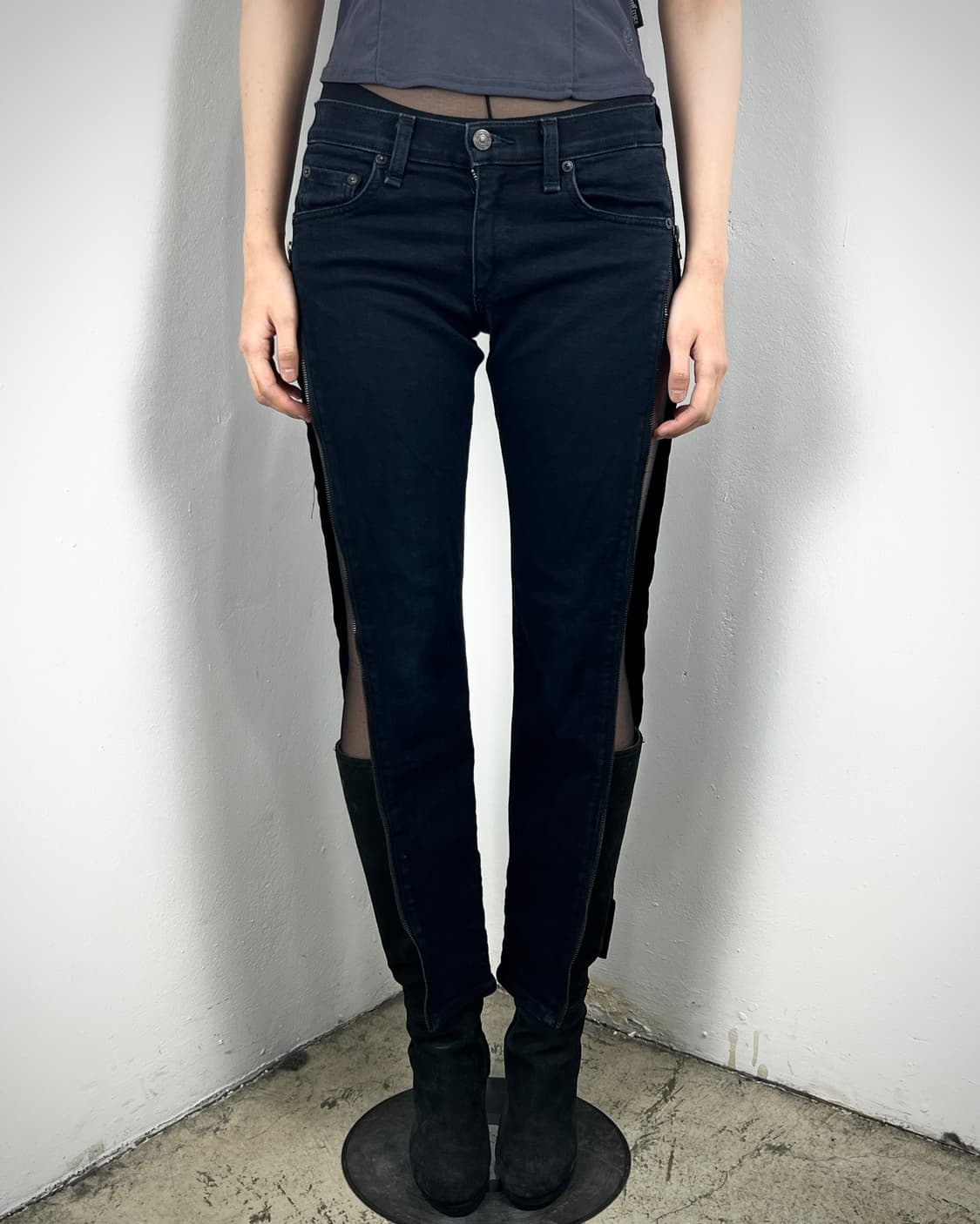 RAG&BONE SIDE ZIPPER SKINNY JEANS 상품이미지5