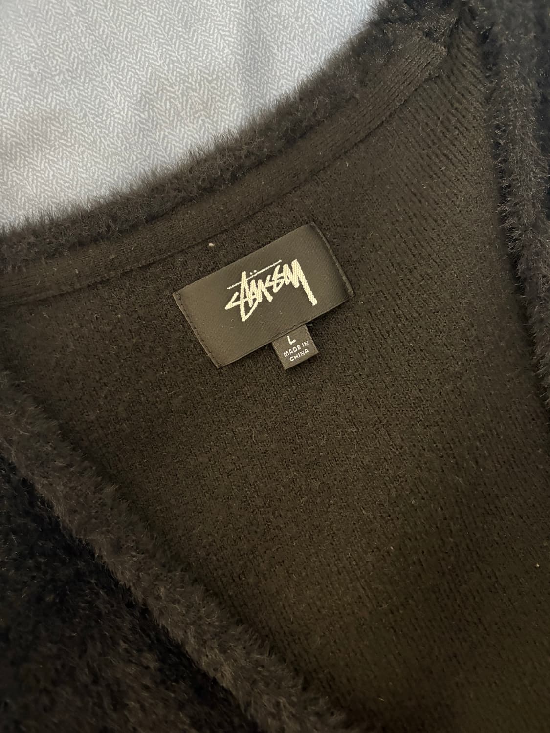 Stussy shaggy cardigan 상품이미지3