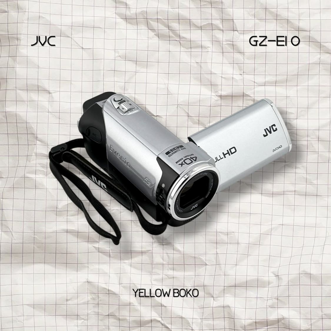 [레트로 무드] JVC 켄우드 GZ-E10 브이로그 캠코더 비디오 카메라 상품이미지1