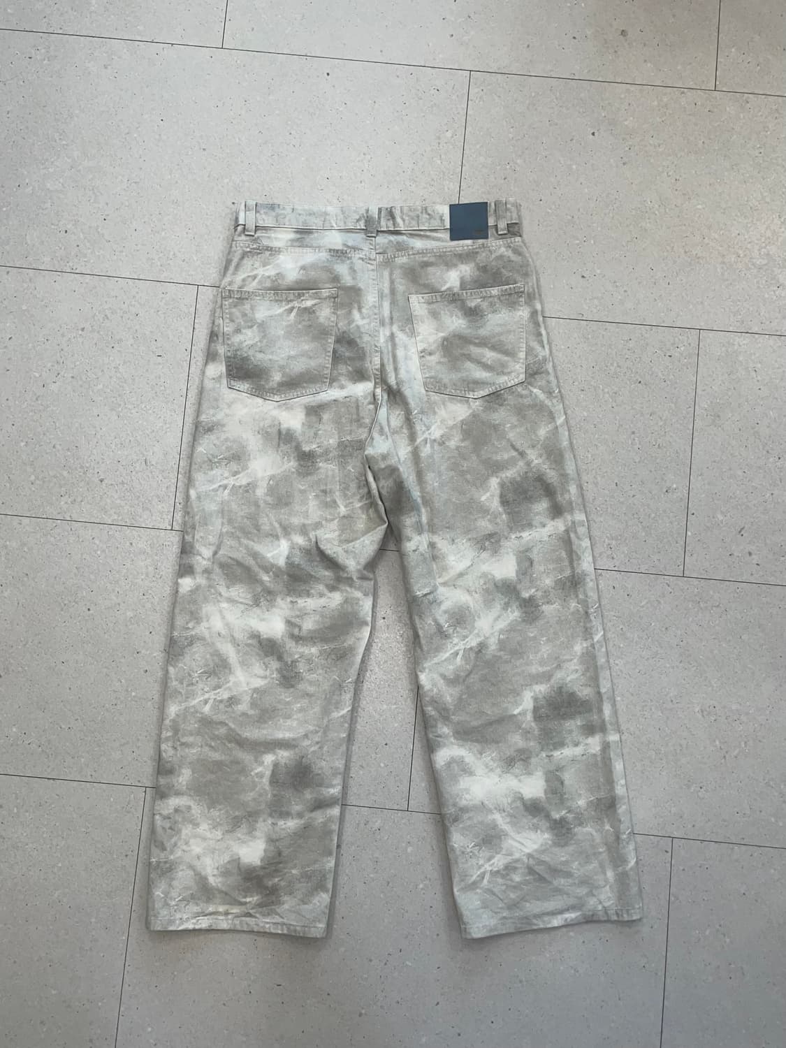 자라 배기핏 카모 데님 상품이미지2