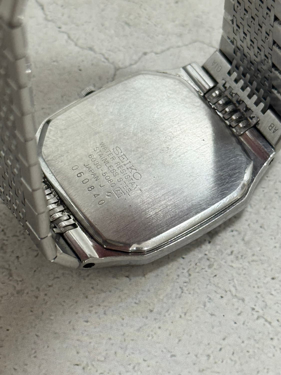 80s 빈티지 세이코 옥타곤 쿼츠 상품이미지7