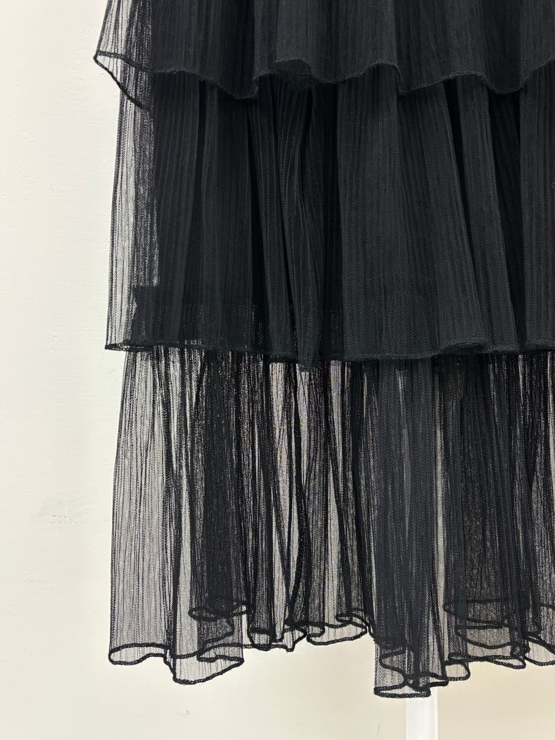 빈티지 블랙 캉캉 스커트 상품이미지5