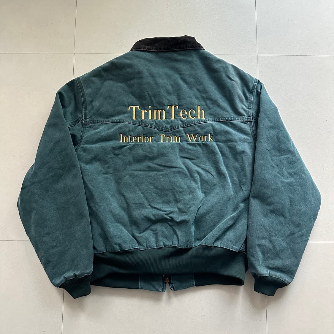 90s 칼하트 산타페 헌터 그린 J14HTG 워크자켓 (2XL) 상품이미지8