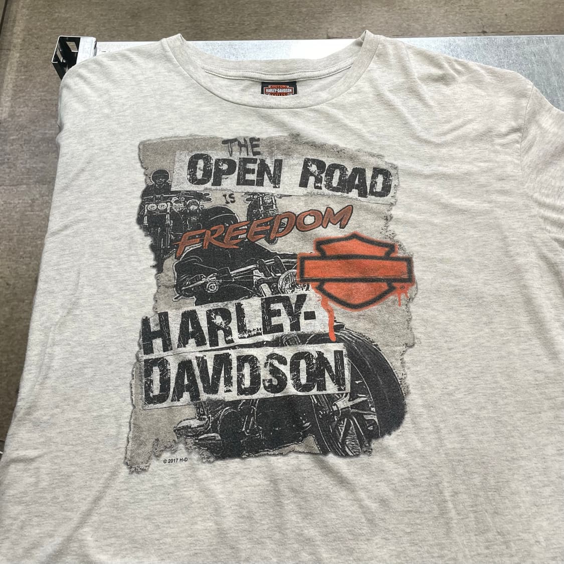 (XL) Harley Davidson 할리데이비슨 프린팅 반팔티 상품이미지6
