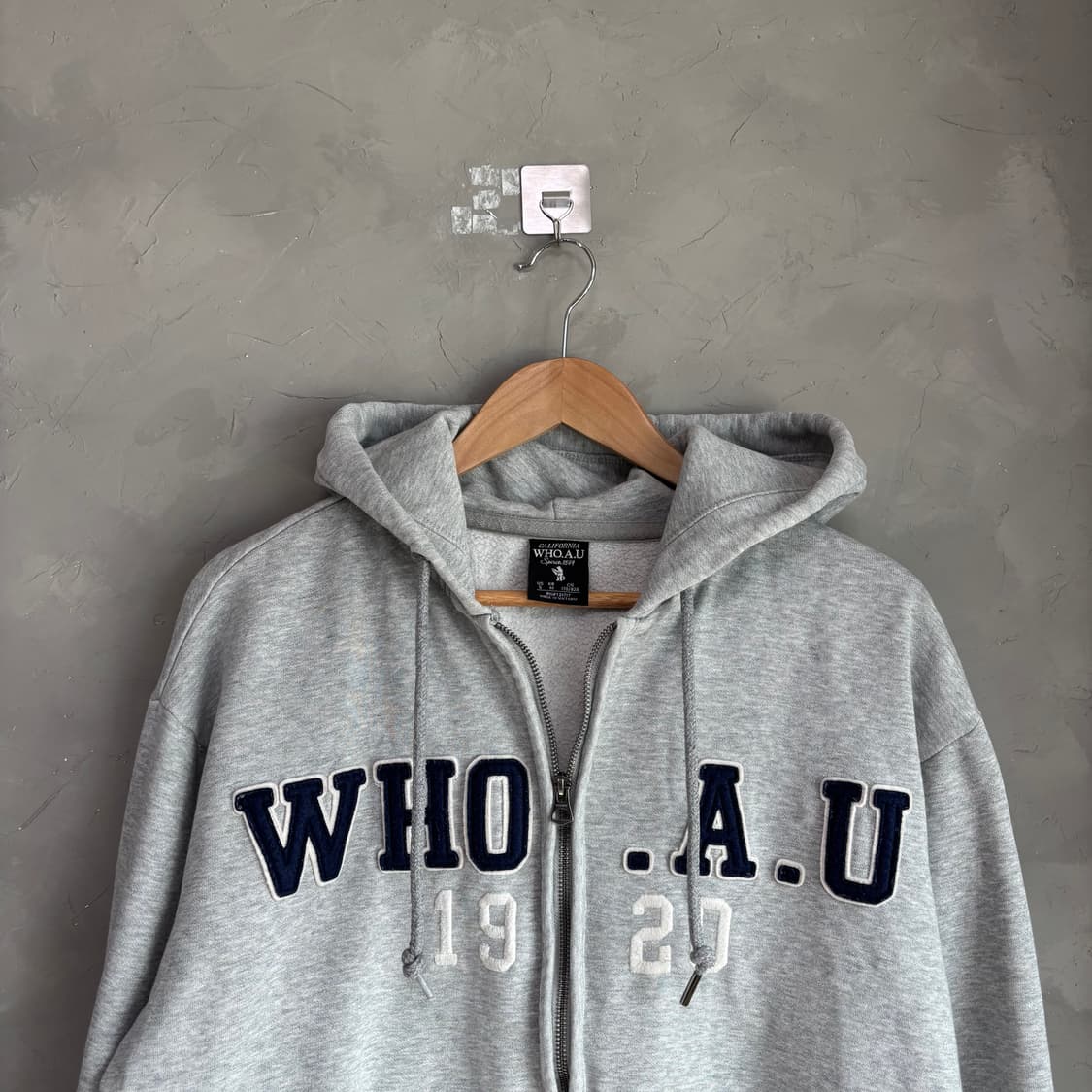 후아유 후드집업 그레이 상품이미지2