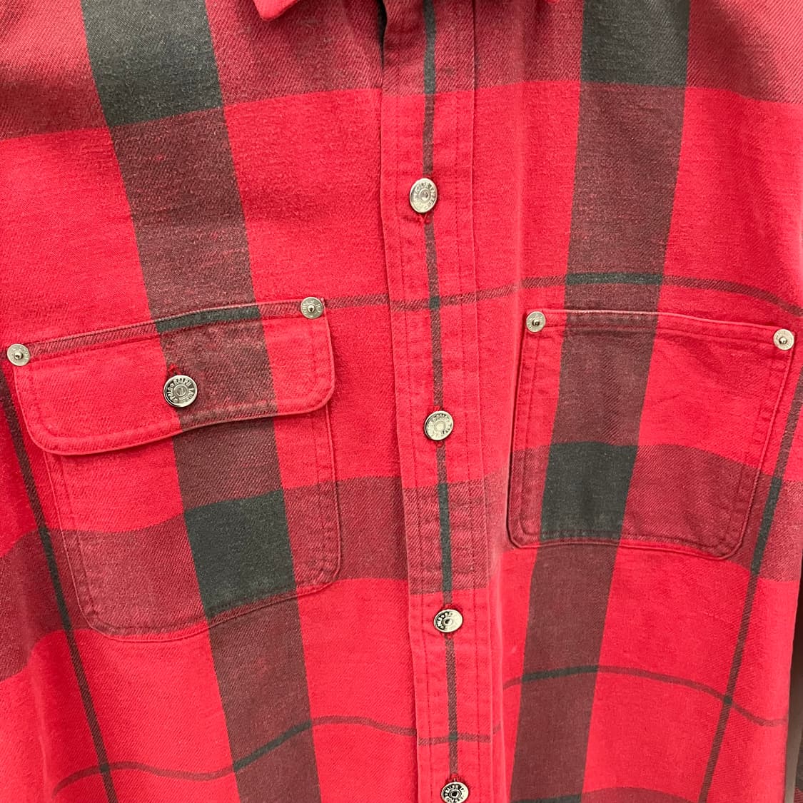 폴로 랄프로렌 레드 버팔로 플래드 셔츠 자켓 S 상품이미지4