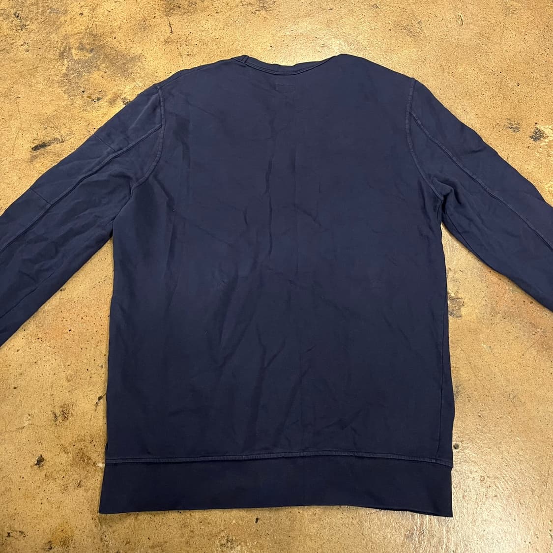 [정품/L] CP컴퍼니 네이비 렌즈 패치 긴팔 티셔츠 맨투맨 b8 상품이미지4