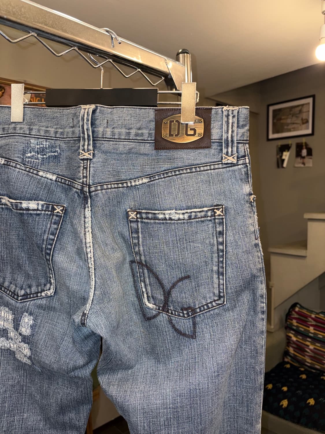 00’s Dolce & Gabbana repair Denim pants 상품이미지9