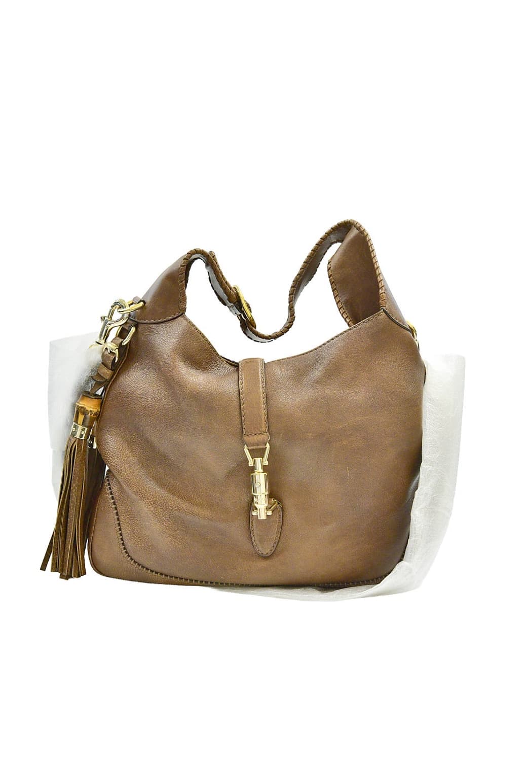 구찌 브라운 뉴 재키 투웨이백(정품) 상품이미지1