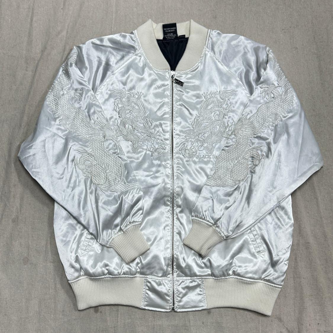 도그타운 재팬 블랙드래곤 화이트 스카잔 XL 상품이미지1