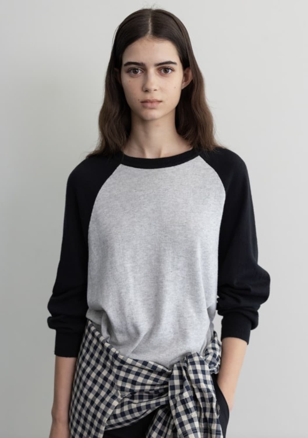 moondal ted 레글런 니트 블랙  상품이미지1