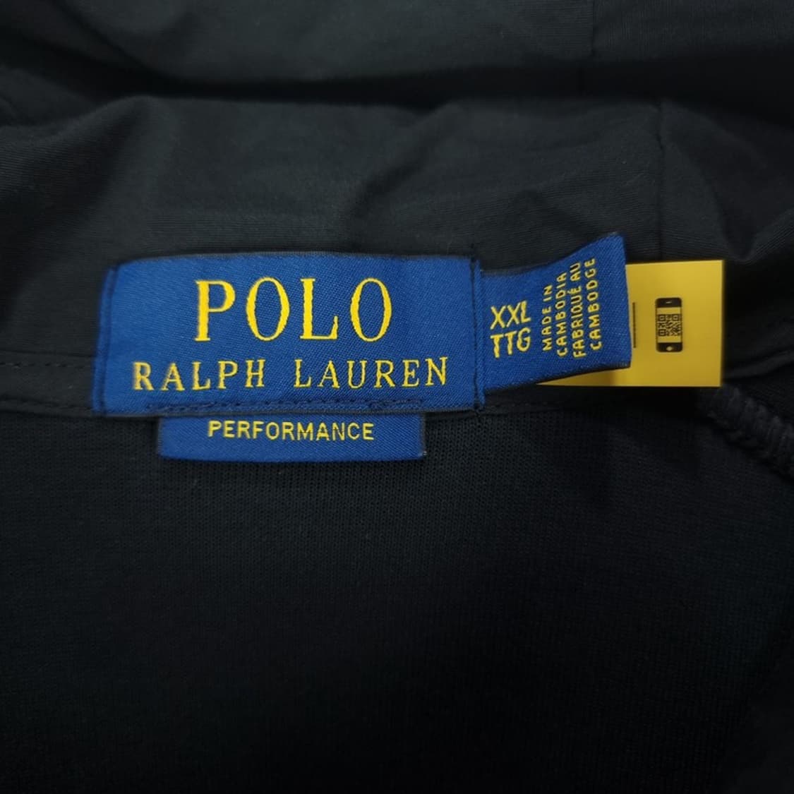 [폴로 랄프로렌] 포니 로고 하프집업 아노락 후드티 블랙 M18765 상품이미지8