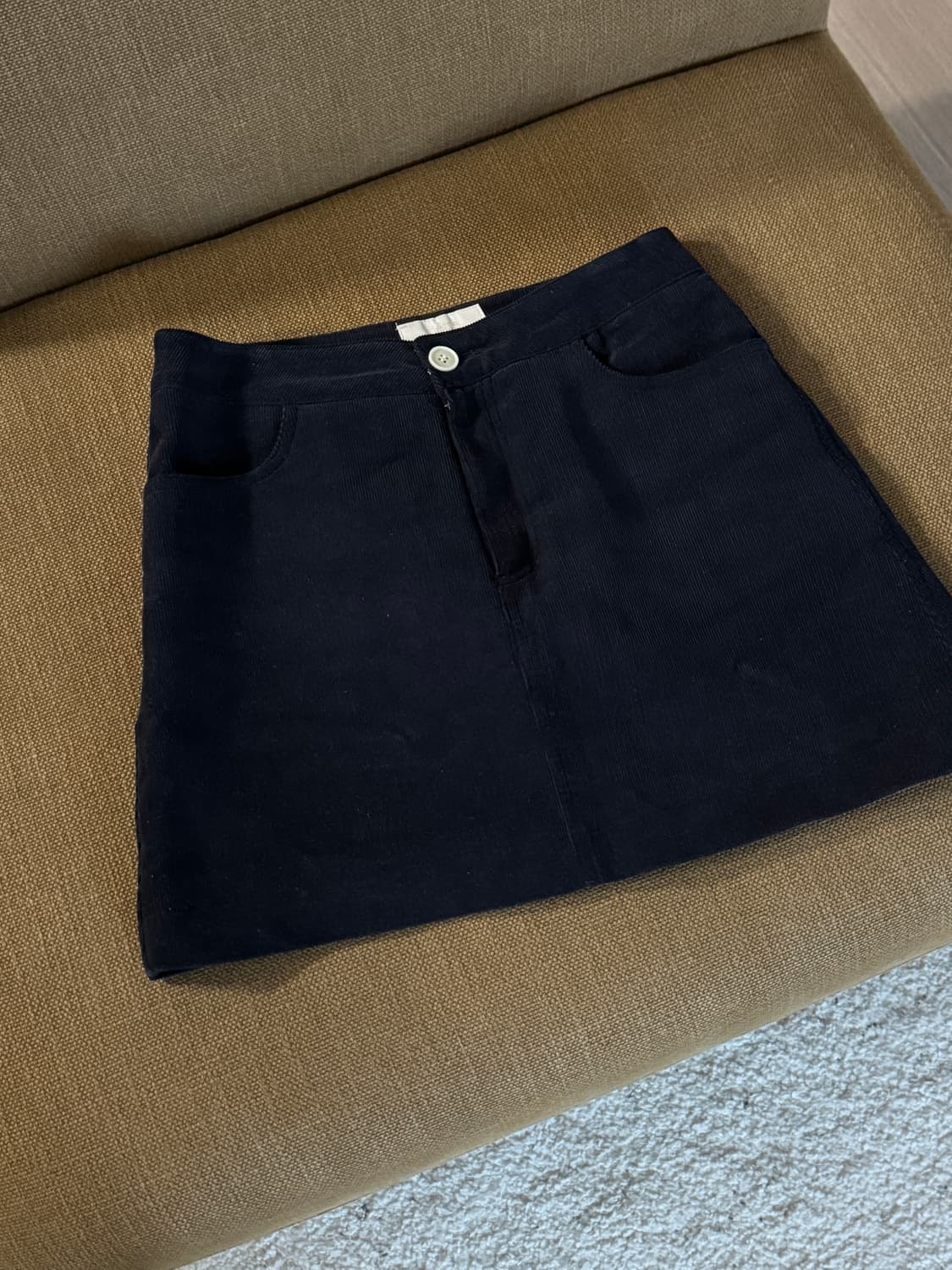 <실착 1회> 리에뜨 모어스커트 / 코듀로이 미니스커트 상품이미지6