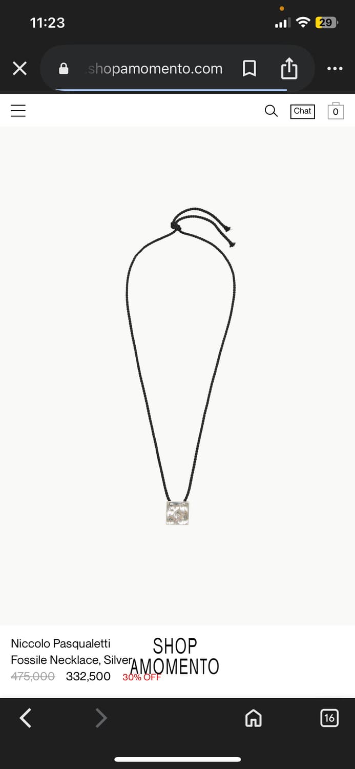 Os) 니콜로 파스쿠알레티 넥크리스 상품이미지1