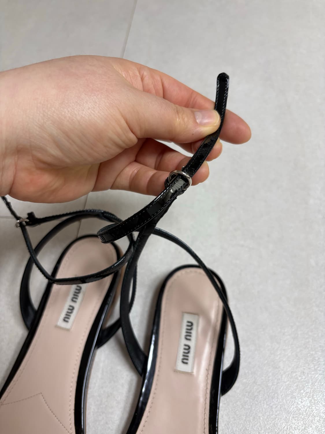(정품)미우미우 샌들 37.5사이즈 상품이미지6