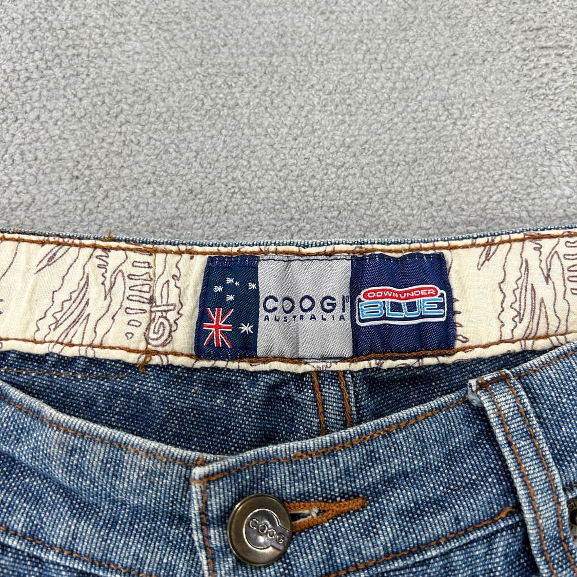 쿠지 COOGI 옆라인 데님 팬츠 L 상품이미지2
