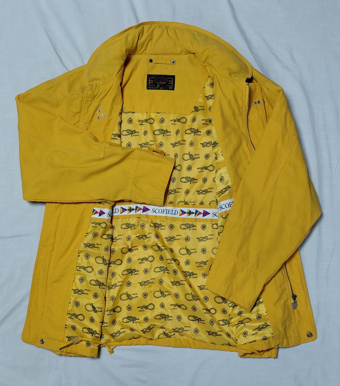 [희귀/빈티지] 스코필드(Scofield) 파이어맨 버클 세일링 자켓 상품이미지4