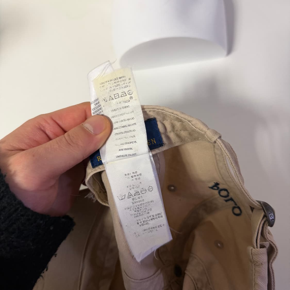 폴로 랄프로렌 로고 볼캡 상품이미지6