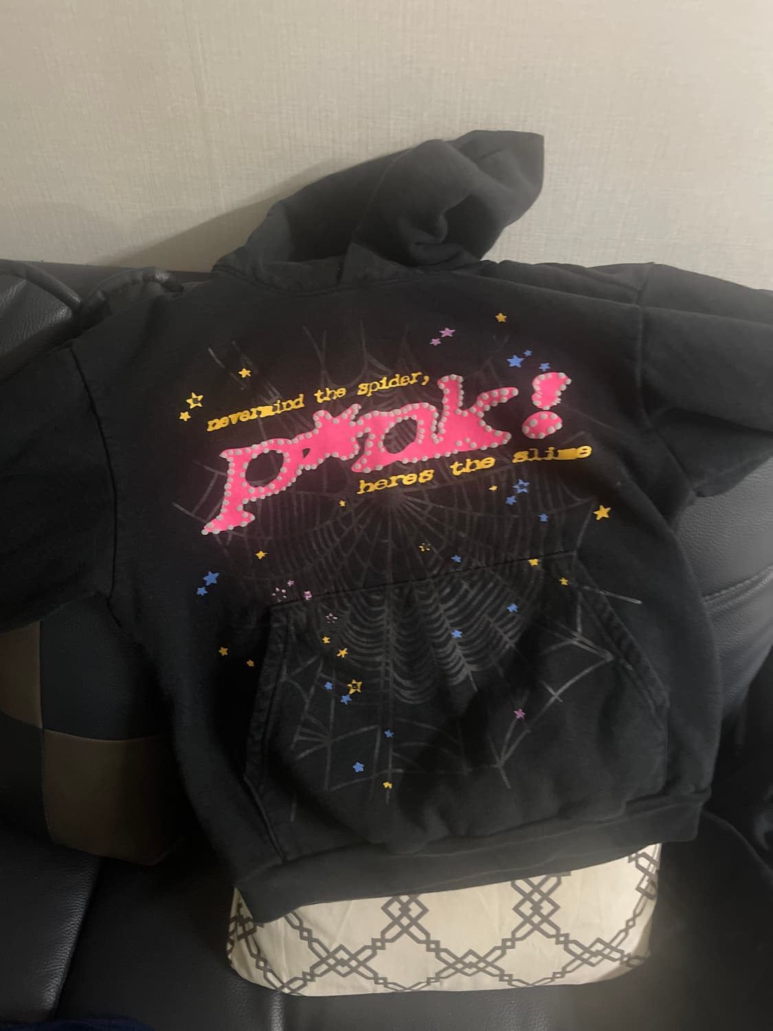 Sp5der Hoodie Small 스파이더 후드티 스멀 상품이미지1