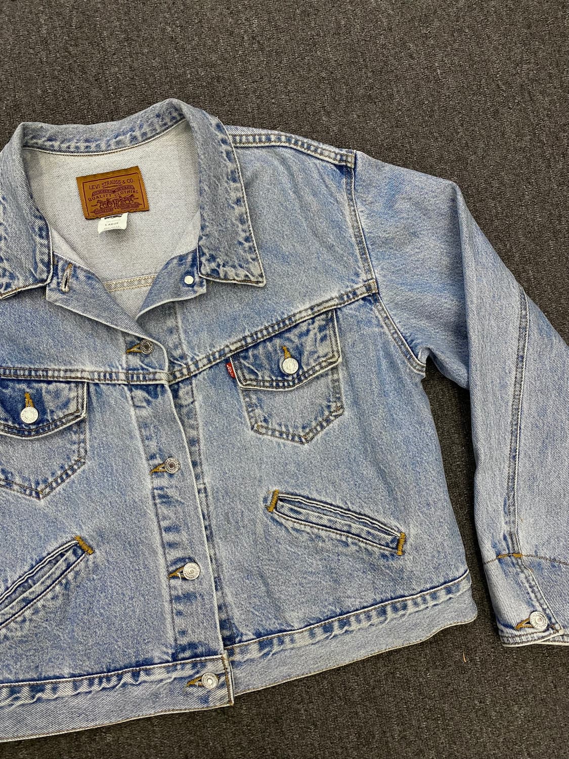 90s Levis 리바이스 데님 자켓 (usa) 상품이미지3