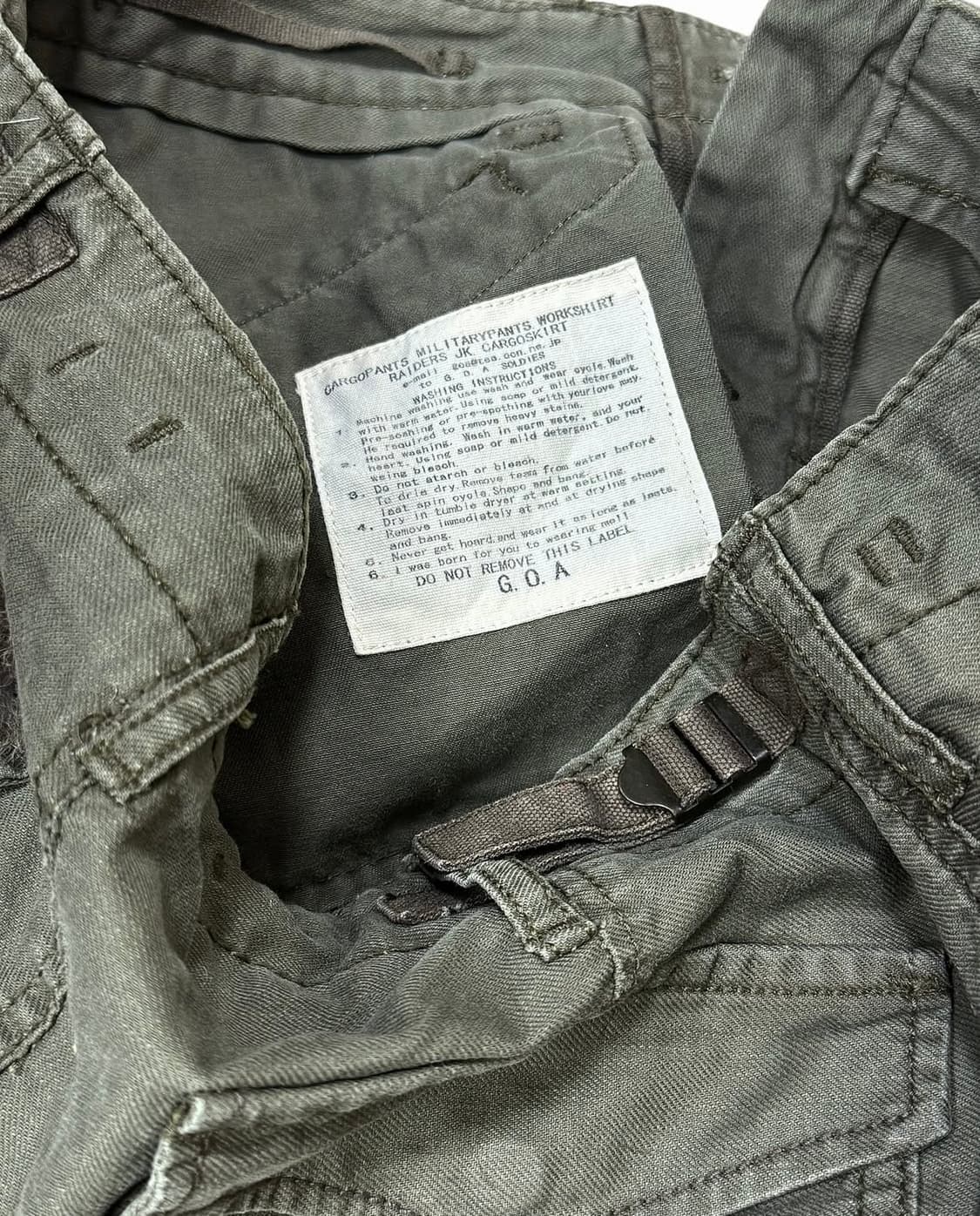 g.o.a Fur Pocket Detail Skirt 상품이미지3