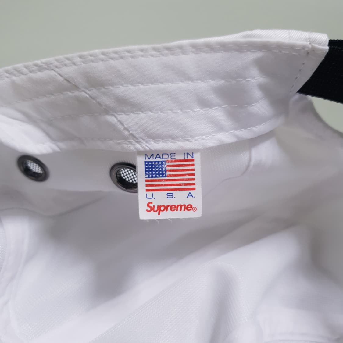 OS) 슈프림 캠프캡 볼캡 모자 화이트 상품이미지8