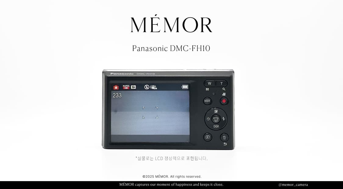 Panasonic DMC-FH10 파나소닉 빈티지 카메라🫧 상품이미지5