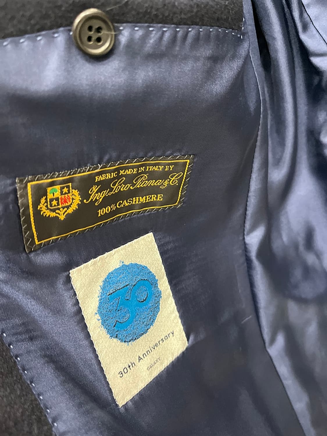 105) GX 로로피아나 캐시미어100% 코트  상품이미지5