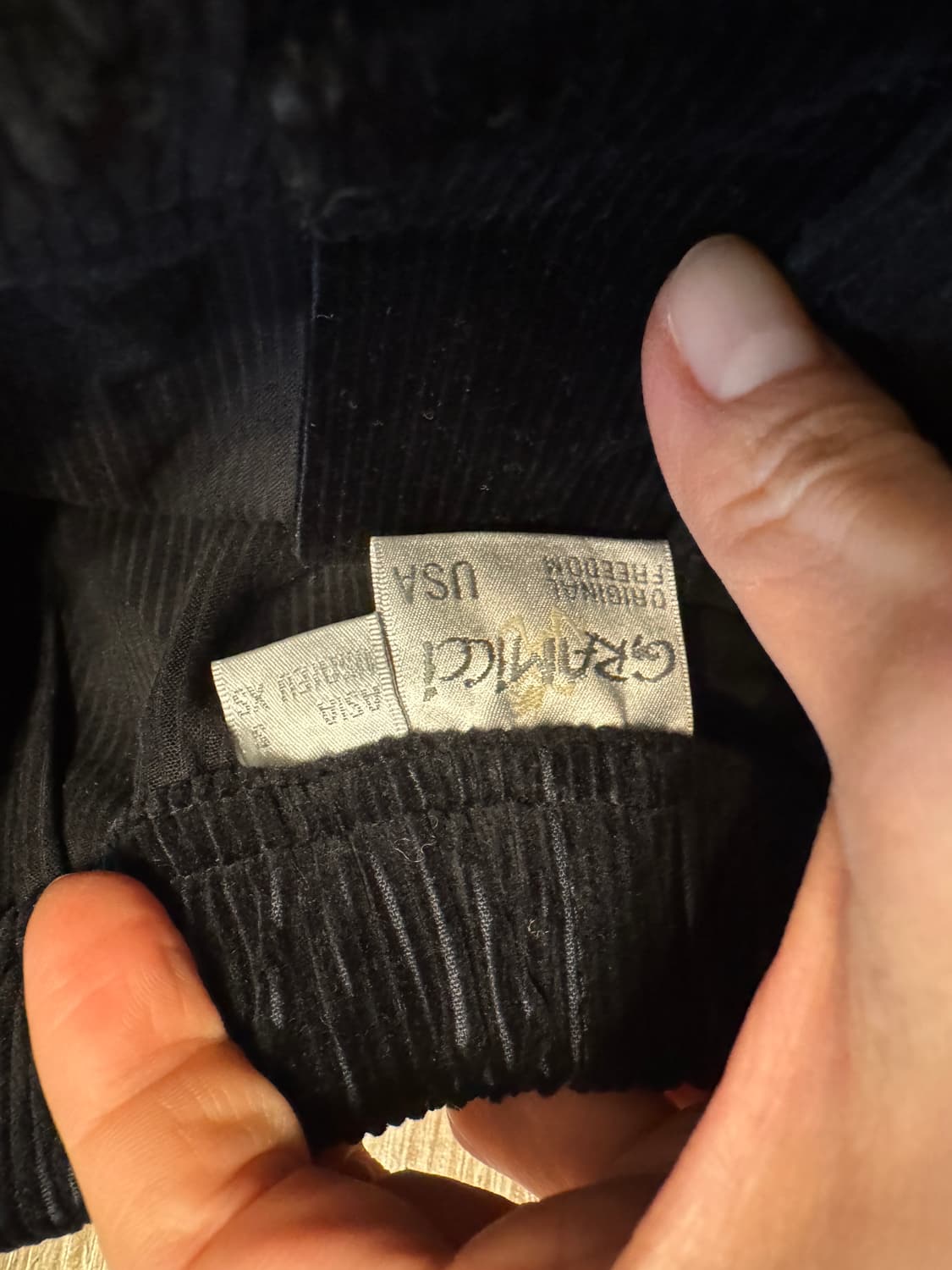 그라미치 코듀로이 스커트 아시아S  상품이미지3