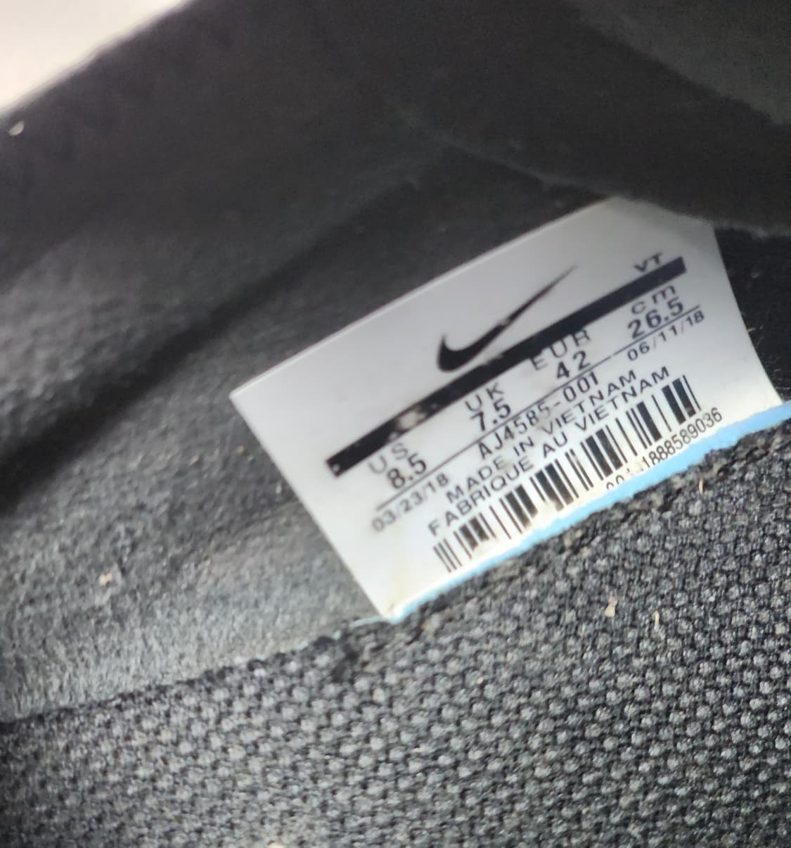 나이키 X 오프화이트 에어맥스 97 블랙 265mm 상품이미지7