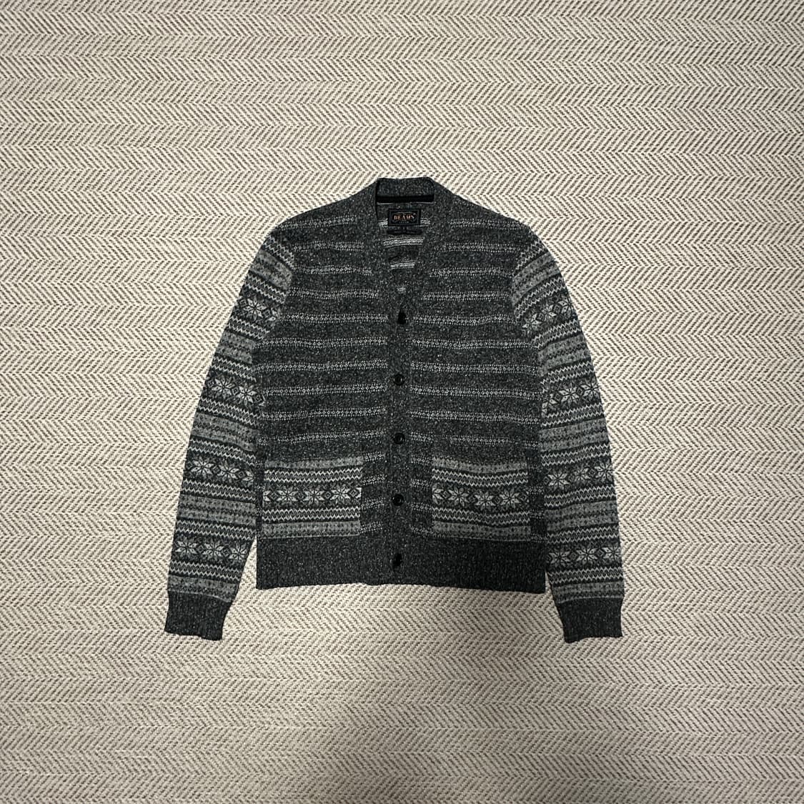 BEAMS PLUS japan made knit cardigan 상품이미지1