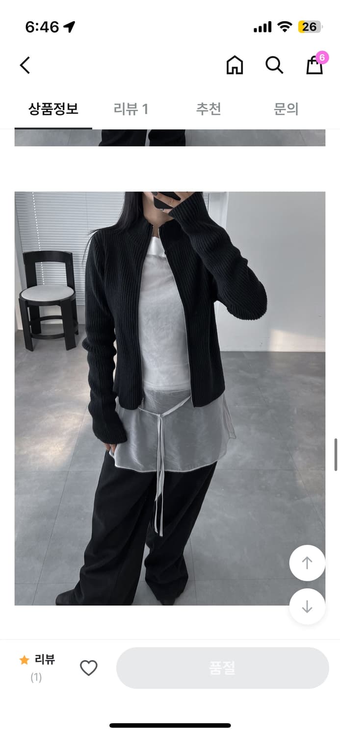 레이어드 시스루 뷔스티에 grey 상품이미지4
