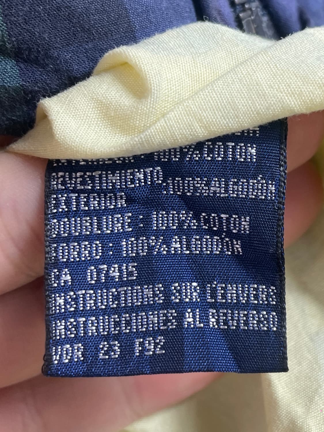 노티카 블랙와치 코튼 헤링턴 자켓 (on.680)  상품이미지7