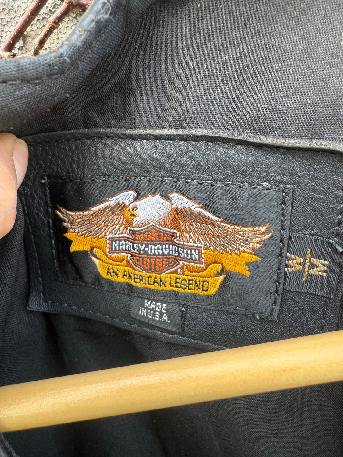 90s 할리데이비슨 빈티지 레더 베스트 가죽 조끼 우먼 m 상품이미지6