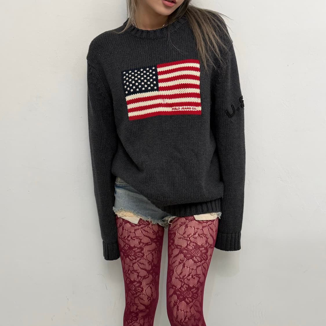 빈티지 워싱 디스트로이드 핫팬츠 상품이미지5